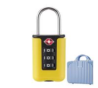 Cadenas pour valise - Combinaison de voyage approuvée - Cadenas à câble - Définissez votre propre combinaison de chiffres - Verrou de sécurité en acier inoxydable pour valise - Durable et fiable