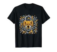 Cadenas Rage entouré de chaînes et de clés T-Shirt