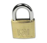 Cadenas rectangulaire à arc en laiton 50 mm FAI Viro
