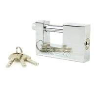 Cadenas rectangulaire avec 3 clés 90 mm