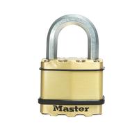 Cadenas résistant aux intempéries en acier laminé Master Lock Excell 52mm