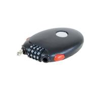 Generique Cadenas à code avec câble acier rétractable 1,8m