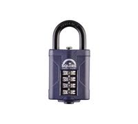 Squire Cadenas CP40 – 4 viroles, anse en acier résistante, acier anticorrosion – Bleu, 40 mm