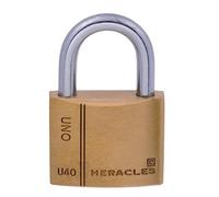 Cadenas standard laiton UNO 40mm s'entrouvrant anse en U - HERACLES - I-CAD40MV