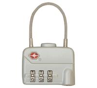 Cadenas TravelSafe TSA avec cordon et serrure à combinaison - Grey