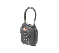 Cadenas TSA - PEARL - Code 3 chiffres - Arceau souple - 35x14x39 mm - 32g
