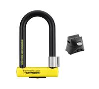 Cadenas U-Lock New York Diamond Standard Avec Support Flex-Frame Noir Jaune 5