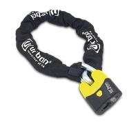 URBAN CHAINE ANTIVOL 1,50M D.15 + CADENAS NOIR - CLASSÉ SRA NF FFMC