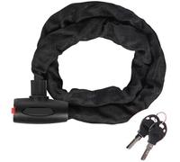 Cadenas VéLo Serrure antivol for vélo, chaîne de sécurité vtt, route, avec 2 clés, accessoires cyclisme en plein air(1.2M Length)