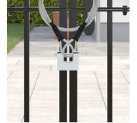 Cadenas - VIDAXL - Verrou 2 pcs - Argenté - Fer - 5 x 1,9 x 4,5 cm