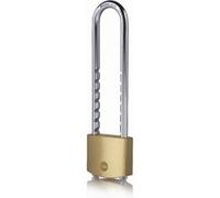 Yale Cadenas Y110B/50/155/1 – Laiton 50 mm, anse acier cémenté XL ajustable, 3 clés