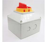 Cadenas YMW26-125A LW26GS-125/3/M avec boîtier étanche IP65, interrupteur à came rotatif trois fils, alimentation bidirectionnelle