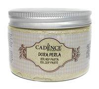 Cadence Acrylique Pâte Relief Métallique Platine 150 ml