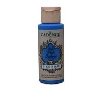 Cadence Teinture acrylique pour tissu (mat) Bleu roi 59 ml