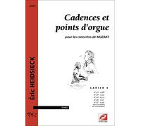 Cadences et points d'orgue, pour les concertos de Mozart (cahier 4)