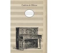 Caderno de Música: Caderno de notação musical, 10 pautas por página, 100 páginas A4