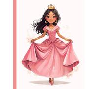 Caderno Princesa - Caderno Escolar Inclusivo | Papel Colorido | Dyslexic Friendly | Crianças 6-10 anos: Criado para reduzir o stress visual e promover ... crianças com dificuldades de aprendizagem.