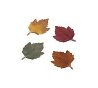 CADES DESIGN-Lot 12 Feuilles décoratives Eva coloris rose - 5 cm
