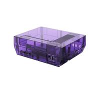 Cadfghjk Boîtier De Protection Transparent De Remplacement - Compatible avec Nintendo NES - Ensemble Complet D'accessoires De Jeu Rétro(TRN Pur)