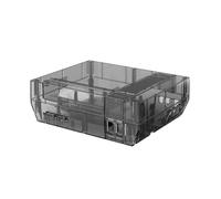 Cadfghjk Boîtier De Protection Transparent De Remplacement - Compatible avec Nintendo NES - Ensemble Complet D'accessoires De Jeu Rétro(TRN BK)