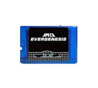 Cadfghjk Cartouche De Jeu EDMD 3000 en 1 avec Carte Mini SD De 4 Go - Compatible avec Sega Genesis Mega Drive MD, Carte Flash De Jeu Rétro for Les Jeux Classiques 16 Bits(Blauw)