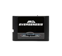 Cadfghjk Cartouche De Jeu EDMD 3000 en 1 avec Carte Mini SD De 4 Go - Compatible avec Sega Genesis Mega Drive MD, Carte Flash De Jeu Rétro for Les Jeux Classiques 16 Bits(Black)