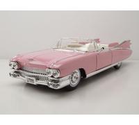 Maisto Voiture miniature Cadillac Eldorado Biarritz 1959 – Échelle 1/18 – Die-cast – Rouge