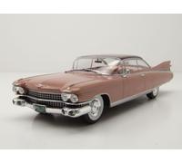 WhiteBox Voiture miniature Cadillac Eldorado Séville Coupé 1959 Rose métallisé 1:24