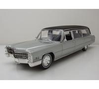 Cadillac S&S corbillard Hearse 1966 noir argent Modèle réduit 1:18 Greenlight Collectibles