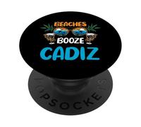 Cadix Espagne Vacances Matching PopSockets PopGrip Adhésif