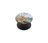 Cadix Espagne Ville côtière européenne PopSockets PopGrip Adhésif