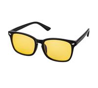 Cadoal Lunettes de conduite de nuit, lunettes de conduite de nuit polarisées pour homme et femme - Lunettes de conduite de nuit jaunes pour conduite de nuit - Lunettes de vision nocturne jaunes pour