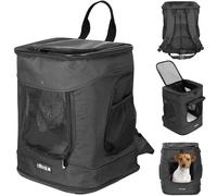 Cadoca Sac à Dos pour Animaux domestiques 12 KG avec Poches latérales Laisse Incluse Sac de Transport Chien Chat Rongeur