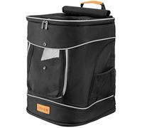 CADOCAŽ Sac ŕ Dos pour Animaux domestiques Anthracite 12 KG Poches latérales Laisse Incluse Sac de Transport Chien Chat