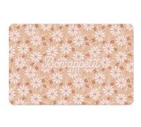 Cadoons Set de table Bon appétit Marguerites en Polypropylène - 28 x 43 cm PECHE G