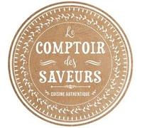 Cadoons Set de table rond en toile de jute SAVEURS - 38 x 38 cm BEIGE G