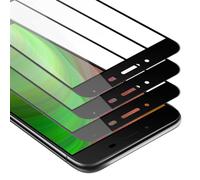 Cadorabo 3x film blindé plein écran pour Asus ZenFone 3 MAX film de protection en noir verre de protection d'écran tempéré