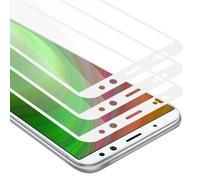 Cadorabo 3x film blindé plein écran pour Huawei MATE 10 LITE film de protection en blanc verre de protection d'écran tempéré