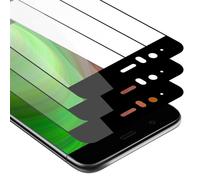 Cadorabo 3x film blindé plein écran pour Huawei P10 PLUS film de protection en noir verre de protection d'écran tempered