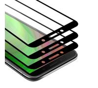 Cadorabo 3x film blindé plein écran pour Huawei Y5p film de protection en noir verre de protection d'écran tempered