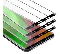 Cadorabo 3x film blindé plein écran pour Samsung Galaxy NOTE 9 film de protection en noir verre de protection d'écran tempered