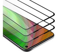 Cadorabo 3x film blindé plein écran pour Samsung Galaxy S10E film de protection en noir verre de protection d'écran tempered