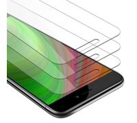 Cadorabo 3x film blindé pour Huawei P8 LITE 2017 film de protection en transparent film écran tempéré verre de protection