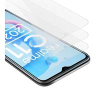 Cadorabo 3x film blindé pour Realme C11 2021 film de protection en transparent film écran tempered verre de protection