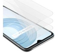Cadorabo 3x film blindé pour Realme C21 film de protection en transparent film tempéré verre de protection d'écran