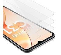 Cadorabo 3x film blindé pour Realme C31 film de protection en transparent film écran tempered verre de protection