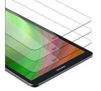 Cadorabo 3x film blindé pour Samsung Galaxy Tab A 2016 (10.1" pouces) SM-T585N / T580N en Transparent Film de protection pour tablette