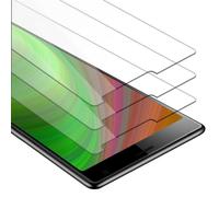 Cadorabo 3x film blindé pour Sony Xperia 10 film de protection en transparent film écran tempered verre de protection