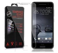 cadorabo 3x Film de protection compatible avec HTC ONE A9 en HAUTE TRANSPARENT - 3x Verre de protection d'écran durci (Tempered) d'une dureté de 9H avec compatibilité 3D Touch