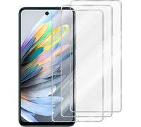 Cadorabo 3x verre de protection blindé pour ZTE Blade A75 5G 3 pièces film de protection en ultra-clarté coque amicale - verre trempé (Tempered) film de protection anti-rayures en 9H de dureté
